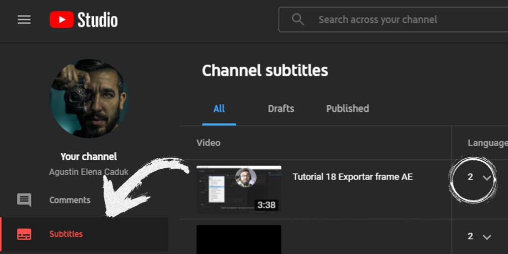 CÓMO SUBTITULAR TUS VIDEOS FACIL Y GRATIS 4