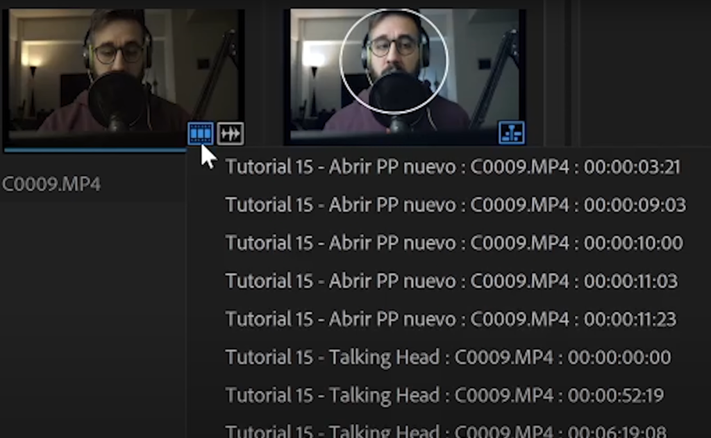 como encontrar una secuencia perdida en premiere pro agustin elena caduk 7