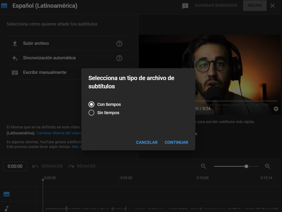 como forzar subtitulos en youtube en 2022 agustin elena caduk 5