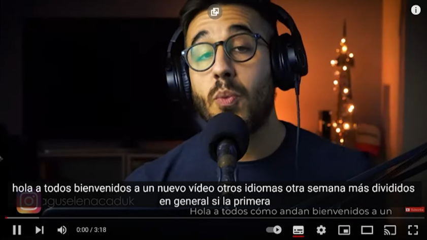 como forzar subtitulos en youtube en 2022 agustin elena caduk 6