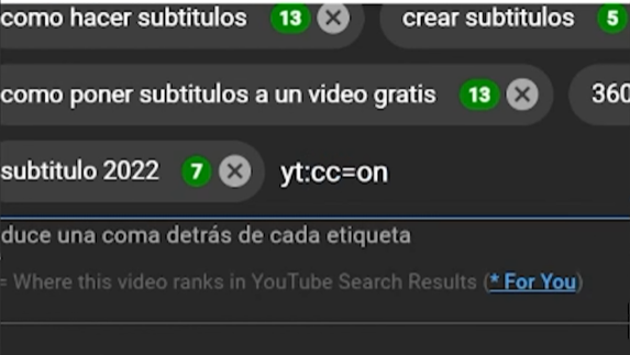 como forzar subtitulos en youtube en 2022